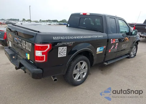 2018 Ford F-150 Xlt z USA, uszkodzony, nr VIN 1FTEX1EP7JKF28136